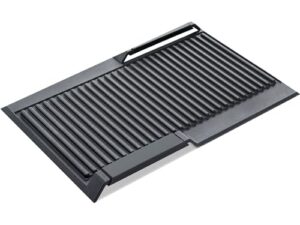 Bosch HEZ390522 Zubeh&ouml;r f&uuml;r Kochfelder, Grillplatte, ideal f&uuml;r das Braten von Steak und Gem&uuml;se wie auf einem Grill, Made in Germany